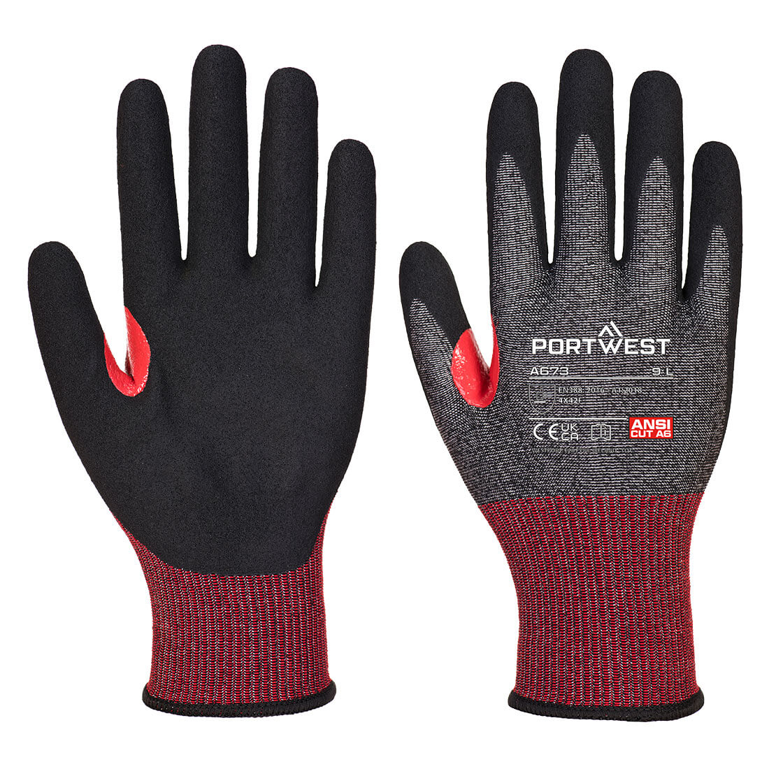 Portwest AHR18 F Dark Nitrile